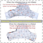 ZARPMA Inflatable Inner Cover for IKEA Antilop Highchair, Cotton Fabric - Image 4