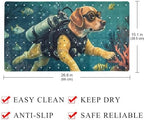 Non Slip Bathtub and Shower Mat 26.8x15.1 inch, Bath Mat - Image 4