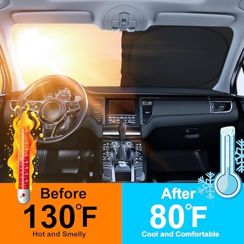 TINGLU Sun Shade for Tesla Model X Tesla X 2016-2025 2026 Accessories - Image 3