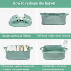 XUANGUO Medium Woven Cotton Rope Storage Basket - Image 7