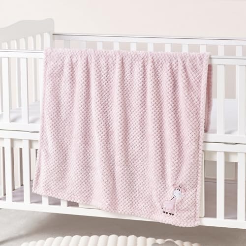 CREVENT 2Pcs 30''X40'' Cute Cozy Fluffy Warm Baby Blankets - Image 3