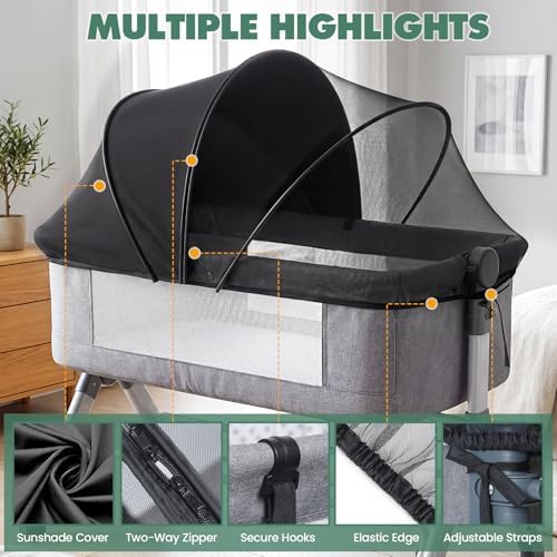 Orzbow Half-Blackout Breathable Mosquito Net Canopy - Image 5