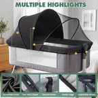 Orzbow Half-Blackout Breathable Mosquito Net Canopy - Image 5