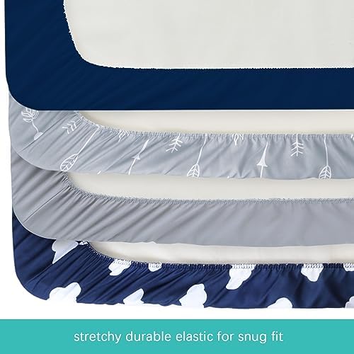 Baby Bassinet Sheets 4 Pack Compatible - Image 2