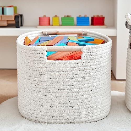 R RUNKA 3 Pack Storage Basket for Cabinet and Toy Organization - Image 5
