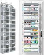 Yecaye 6-Tier Over The Door Organizer Dual-Column of 12 Compartments, College by Yecaye
