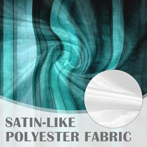 Emvency Valances for Windows, 2 Pack, 52x18 Inch, Abstract Glass - Image 4