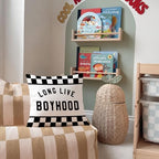Long Live Boyhood Pillow Cover 18x18, Race Car Room Decor - Image 7