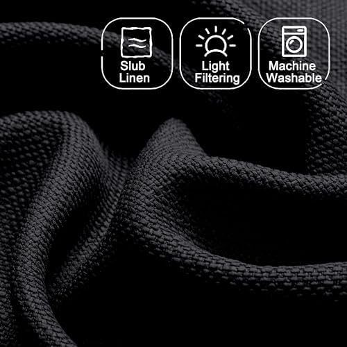 Chyhomenyc Black Short Curtain Valance - Image 3