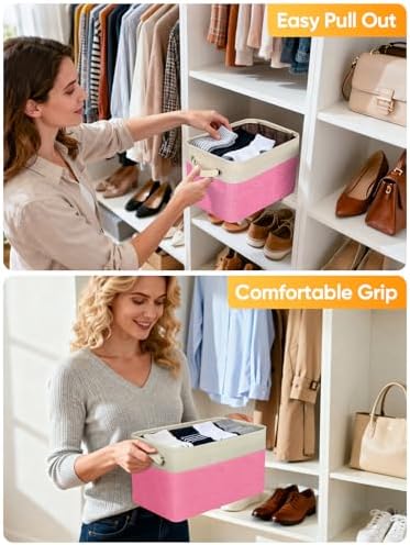 BALEINE 1 Pack Fabric Closet Storage Bins - Image 5