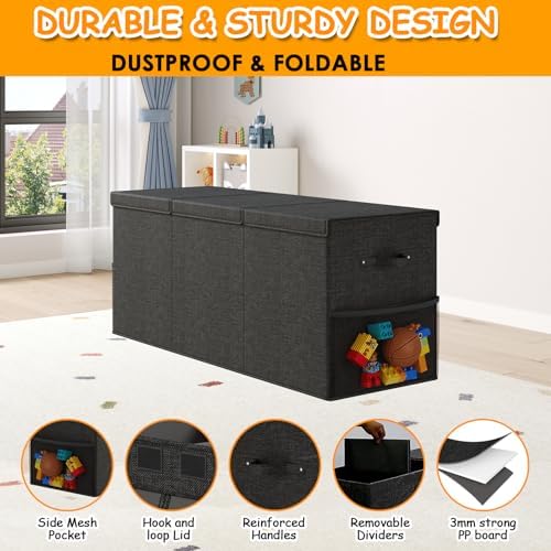 150L Extra Large Toy Storage Box - Image 4