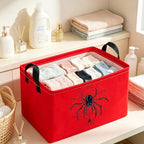 Essme Rectangular Spider Baskets, Halloween Storage Box, Cute Basket - Image 4