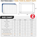 2 PK Twin XL/Twin Mattress Bags - Image 2