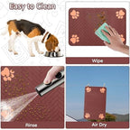 Dog Cat Food Mat, Absorbent Pet Feeding Mat - Image 7