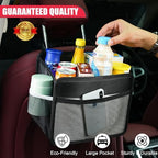 Car Back Seat Organizer and Storage Bag, Premium 1680D Oxford Cloth Collapsible - Image 2
