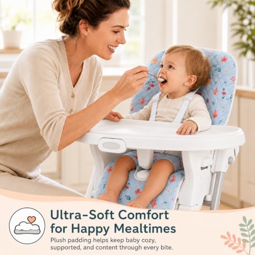 Baby High Chair Cover Replacement, High Chair Cushion - Image 4