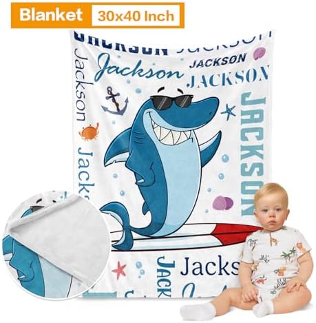 Custom Crib Bedding Set for Boys Gift Marine Animals Design Color19 - Image 2