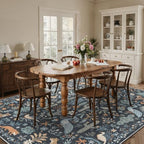 BESBLEE 9X12 Washable Area Rug for Living Room, Animal Non Slip - Image 3