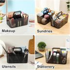 Multiuse Caddy Organizer with Handle, Portable Plastic Tote Bin - Image 2