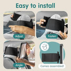 Onco Baby Car Mirror for Fixed Headrests - Image 6