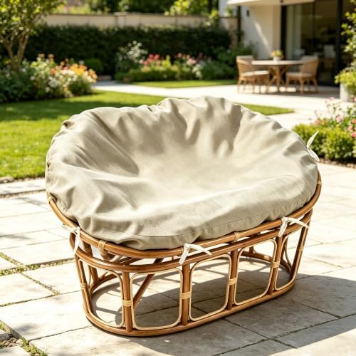 Double Papasan Cushion Cover, 67x47in Outdoor Papasan Chair Cushion Covers - Image 3