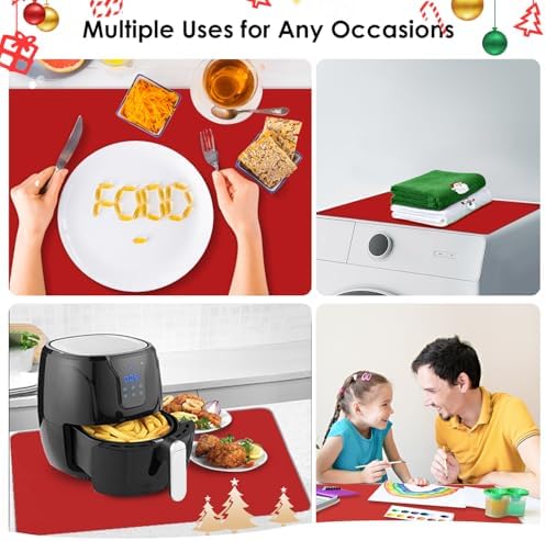 Extra Large Silicone Mats for Kitchen Counter, Food Grade Silicone Placemats - Image 4