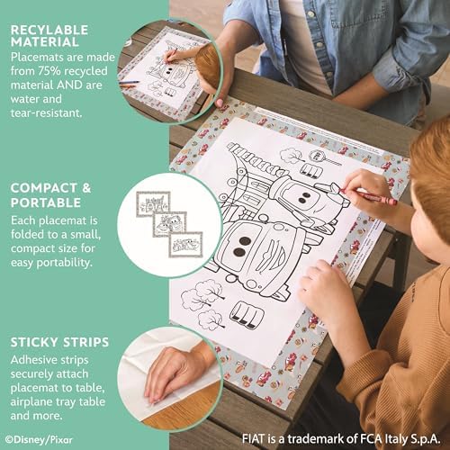 J.L. Childress Disney Baby ColorMe Disposable Placemats 24 Pack - Image 4
