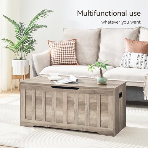 VANKILEY 43.3" Storage Chest Extra Large, Storage Bench. - Image 3