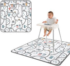 BapronBaby Tiny Town Waterproof Splash Mat Catch All Floor Cover by BapronBaby