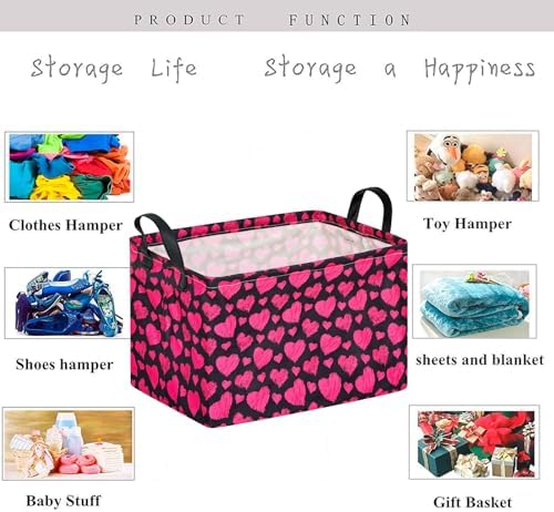 Kid Storage Basket Gift Shelf Basket Toy Storage Bin, Nursery Basket Organizer - Image 5