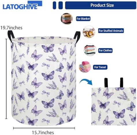 Baby Laundry Hamper kids laundry Basket Waterproof Laundry Bag - Image 2