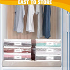 Plastic Storage Bags with Easy-Glide Zipper, Durable Clear Vinyl Zippered - Image 2
