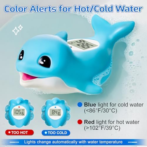 Baby Bath Thermometer for Newborn – Digital Bathtub Water Temperature - Image 4