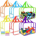 6 Colors Widen X-Large Toy Storage Bags 12.6×9.25×6.9In by OPELETNNT