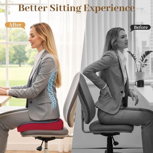 TranquilRelax XL Memory Foam Seat Cushion - Image 7