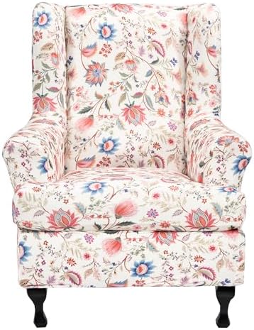 CRFATOP Wingback Chair Covers Wing Armchair Slipcovers by CRFATOP