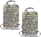 2 PCS Car Seat Back Organizer, Tactical MOLLE Sag Proof Vehicle Panel Backseat by Unknown