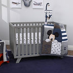 Disney Mickey Mouse Hello World Star/Icon Super Soft Changing Pad Cover - Image 4