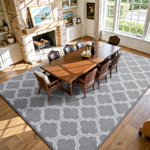 Keeko 7x10 Area Rugs for Living Room, Soft Washable Memory Foam Bedroom Rug - Image 6