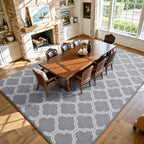 Keeko 7x10 Area Rugs for Living Room, Soft Washable Memory Foam Bedroom Rug - Image 6