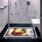 Shower Mat Non Slip, Fram Chicken Rooster Anti Slip Bath Mat - Image 6