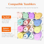 Lifewit Stackable Water Bottle Organizer - Image 4