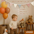 Lacama Nursery Decor Boho Pennant Banner Flags, Toddler Girl Room Decor - Image 2