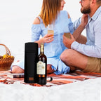 Aosbos Insulated Wine Bag Water Bottle Carrier Portable Wine Cooler Bag Padded - Image 7