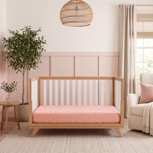 Comfy Cubs 100% Muslin Cotton Fitted Crib Sheet - Image 2