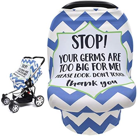 Metplus Baby Car Seat Cover, No Touch Sign Carseat Canopy & Nursing Covers by Metpus