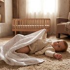 Muslin Swaddle Blankets for Newborn, 3 Pack Breathable Soft Receiving Blanket - Image 3