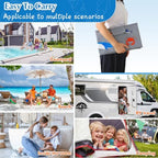 Collapsible Baby Bathtub Portable Travel Bath Tub - Image 7