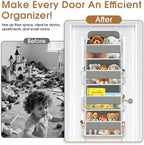Over The Door Organizer Storage behind Door Hanging Organizer - Image 5