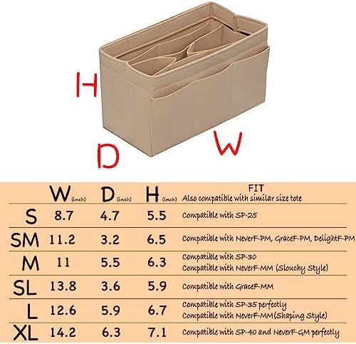 DailyPlus Purse Organizer Insert - Image 2